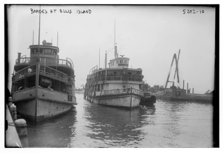 Barges at Ellis Island LCCN2014710701