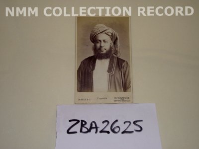 Barghash bin Said, Sultan of Zanzibar, 1837-88 RMG RT1385