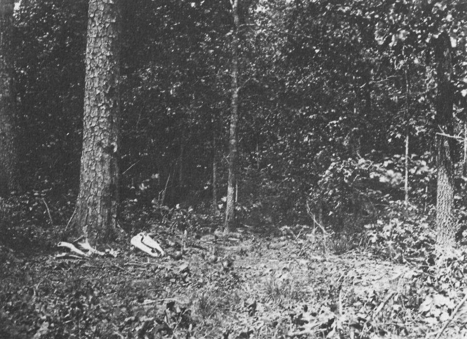 Barnard, George N. - Der Schauplatz von General McPhersons Tod (Zeno Fotografie)