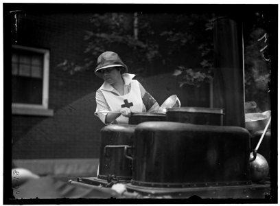 BARNETT, MRS. GEORGE. RED CROSS, LUNCHEON LCCN2016867809