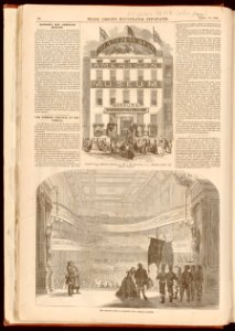 Barnum's new American museum, no. 539 & 541 Broadway, N.Y., between Spring and Prince streets The lecture room of Barnum's new American museum. LCCN2004671466