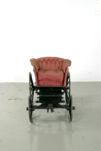 Barnvagn faetong, framifrån - Livrustkammaren - 65276