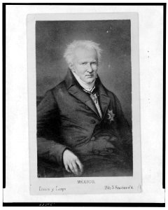 Baron Alexander von Humboldt, half-length portrait, facing front LCCN2005692506 photo
