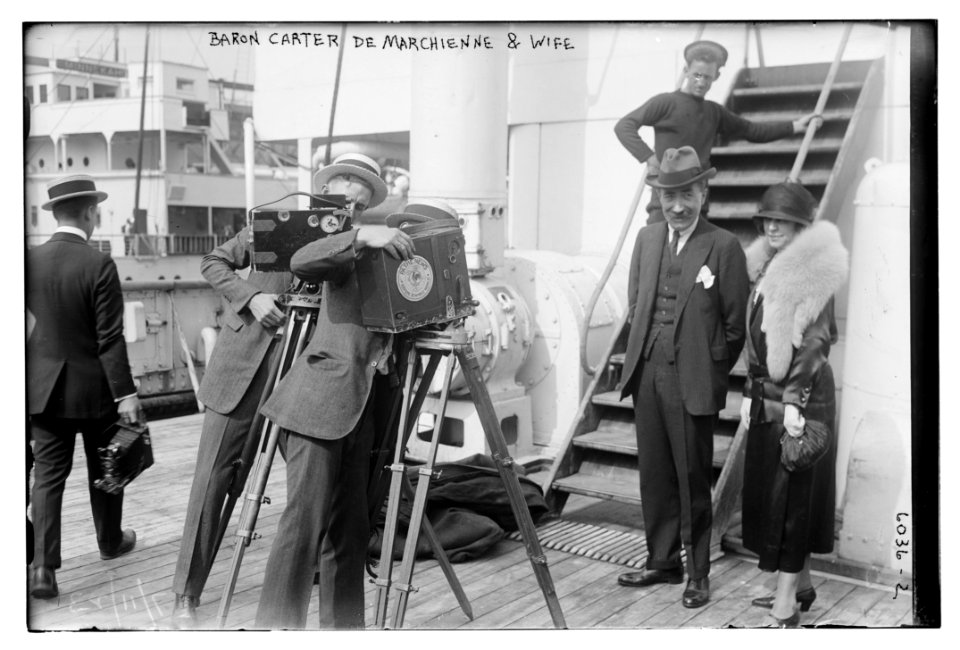 Baron Carter De Marchienne and wife LCCN2014716317