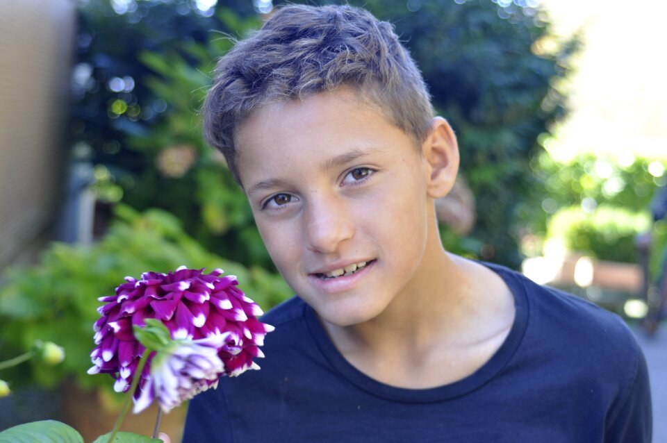 Flower children nature