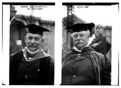 Baron D'Estournelles De Constant and Seth Low LCCN2014689259
