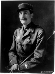 Baron de la Grange, half-length portrait, seated, facing left LCCN92515340