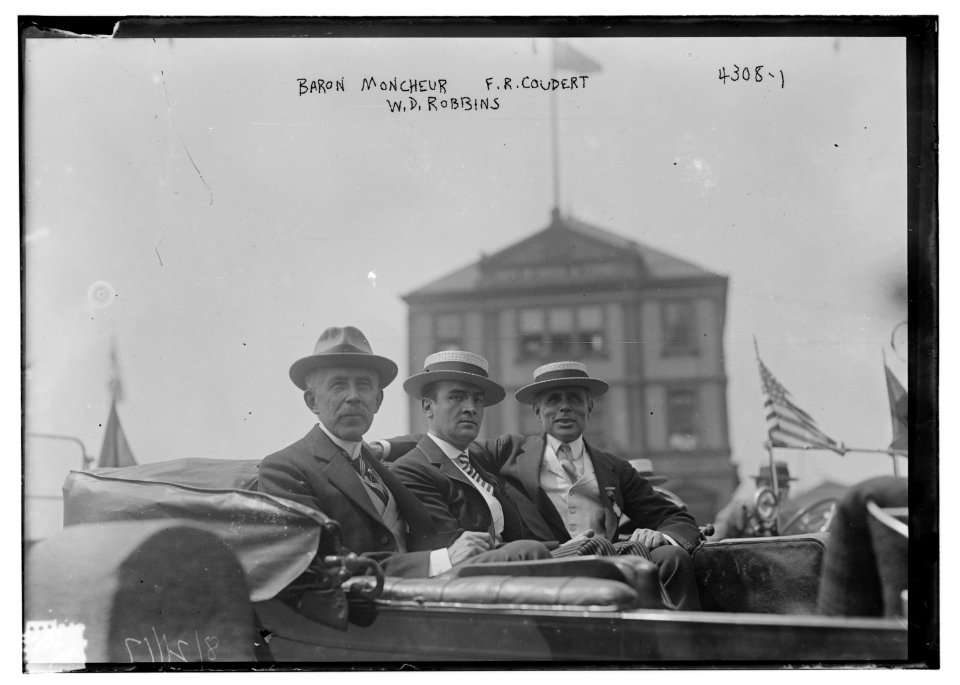 Baron Moncheur, F.R. Coudert, W.D. Robbins LCCN2014719398