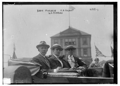 Baron Moncheur, F.R. Coudert, W.D. Robbins LCCN2014719398