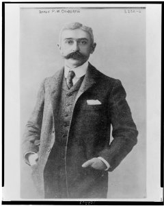 Baron Pierre de Coubertin, half-length portrait, standing, facing front LCCN99403475