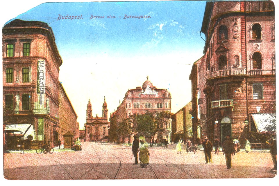 Baross utca - 1916