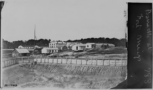 Barracks, Fort Meigs, D.C - NARA - 525188