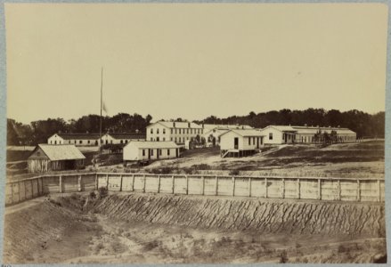 Barracks at Fort Carroll LCCN2012646721