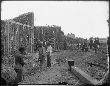 Barricades at Alexandria, Va - NARA - 524934