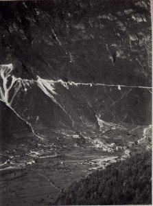 Barricatastraße vom Hang des Sasso Rosso. (BildID 15645557)