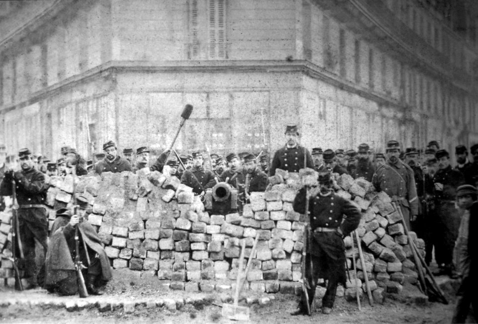 Barricade Voltaire Lenoir Commune Paris 1871