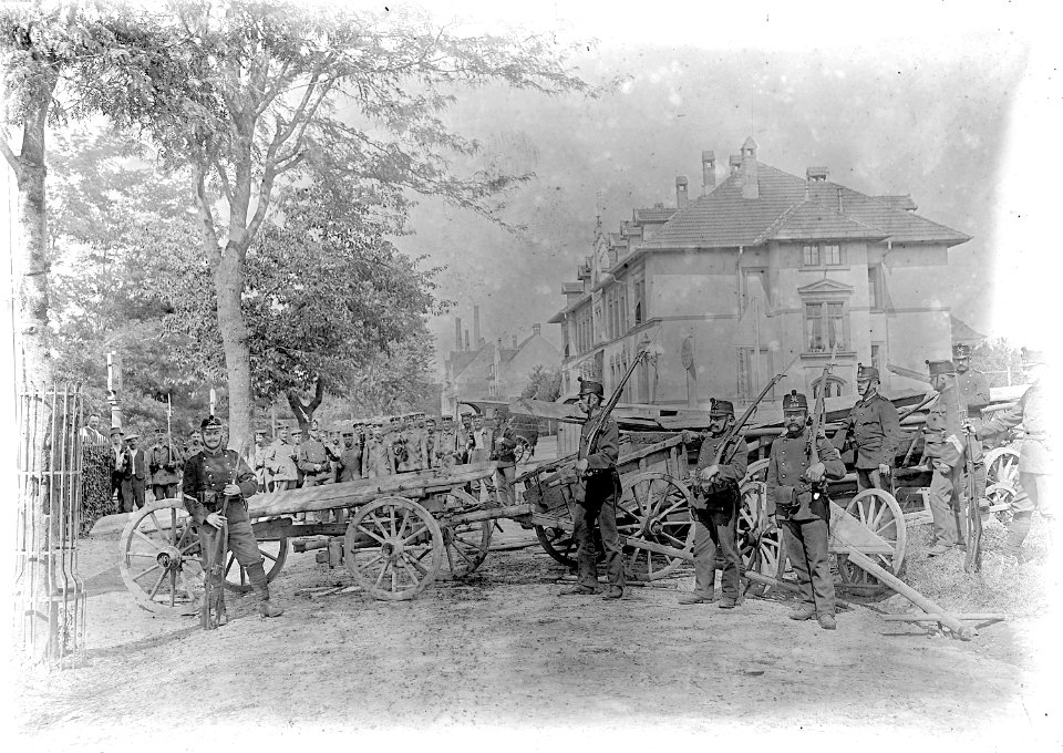 Barrikade Kleinhüningen - CH-BAR - 3237251