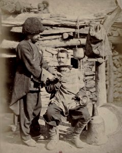 Barry (capitaine). F. 3. Barbier arméniens. Mission scientifique de Mr Ernest Chantre. 1881 photo