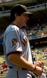 Barry Zito at Giants at Dodgers 2008-09-21 photo
