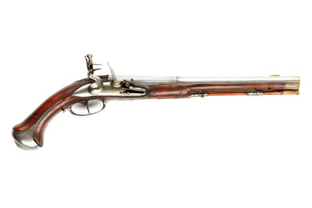 Bars, flintlåspistol, 1720-1750 - Skoklosters slott - 90703