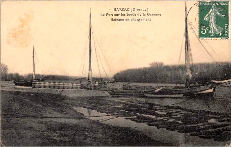 Barsac - Le port 1