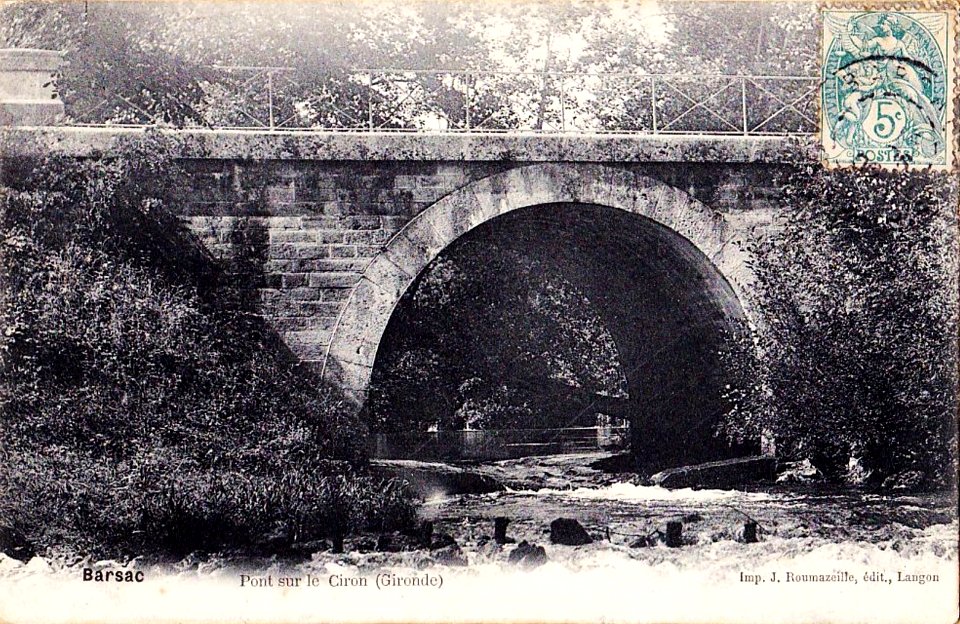 Barsac - pont sur le Ciron