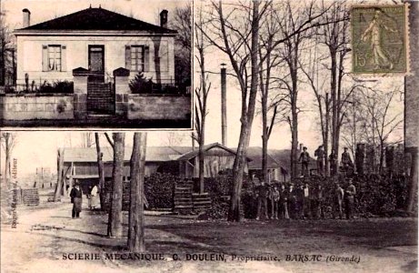 Barsac - scierie mécanique