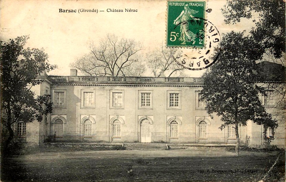 Barsac - château Nérac 1