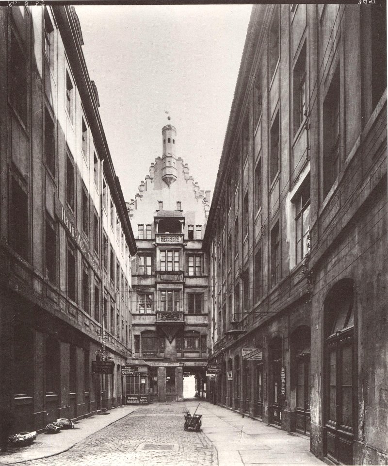 Barthels Hof Leipzig um 1900