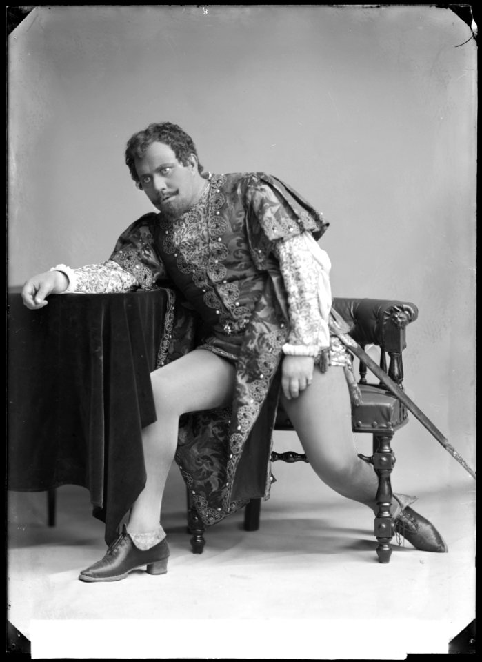 Barthold Schweback in Otello at Kungliga Operan 1913 - SMV - NS038