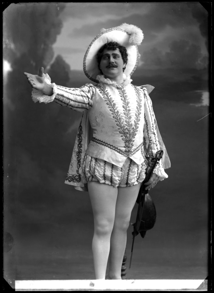 Barthold Schweback in Farinelli at Oscarsteatern 1909 - SMV - GS029