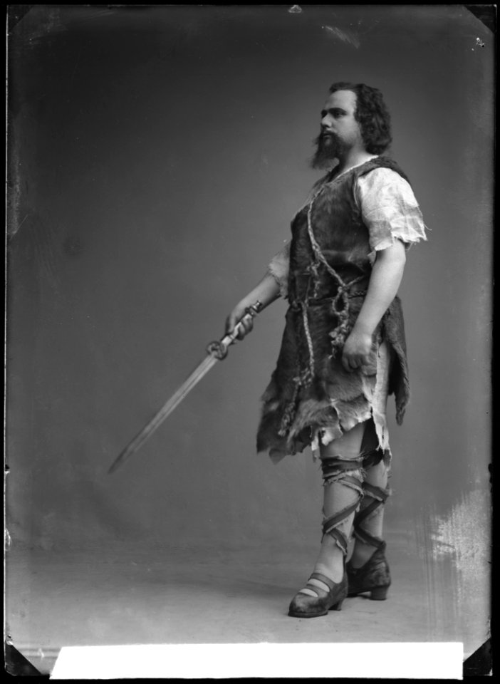 Barthold Schweback in Valkyrian at Kungliga Operan 1914 - SMV - GS033