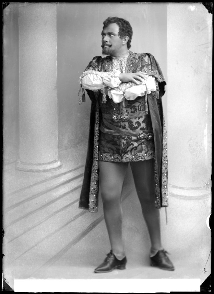 Barthold Schweback in Otello at Kungliga Operan 1913 - SMV - NS039