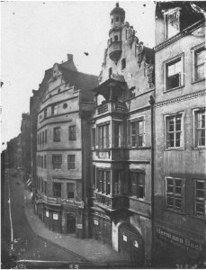 Barthels Hof Leipzig vor 1871