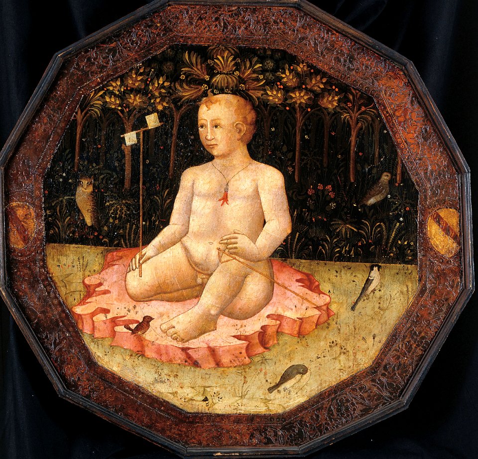 Bartolomeo di Fruosino Sitzender Knabe