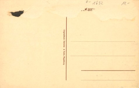 Baruth (Mark), Brandenburg - Kirche, Schule und Superintendentur (back) (Zeno Ansichtskarten)