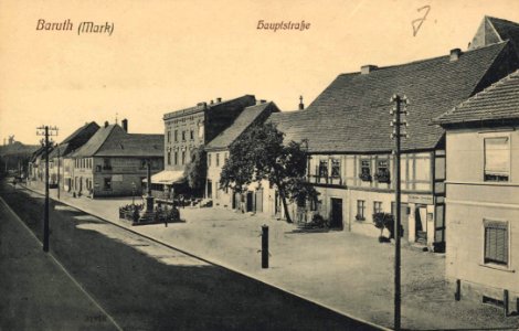 Baruth (Mark), Brandenburg - Hauptstraße (Zeno Ansichtskarten)
