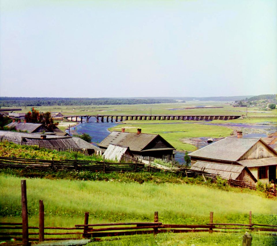 Barysaŭ, Biarezina. Барысаў, Бярэзіна (S. Prokudin-Gorsky, 1911) (original upload)