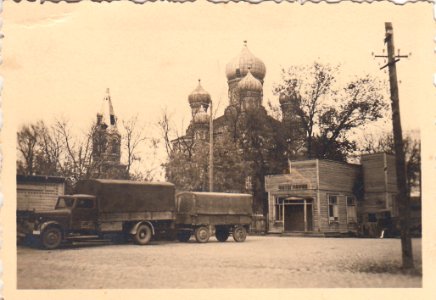 Barysaŭ, Rynak, Sabornaja. Барысаў, Рынак, Саборная (1941) (4)