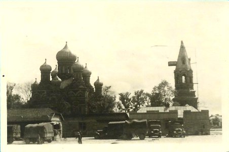 Barysaŭ, Rynak, Sabornaja. Барысаў, Рынак, Саборная (1941) (5)