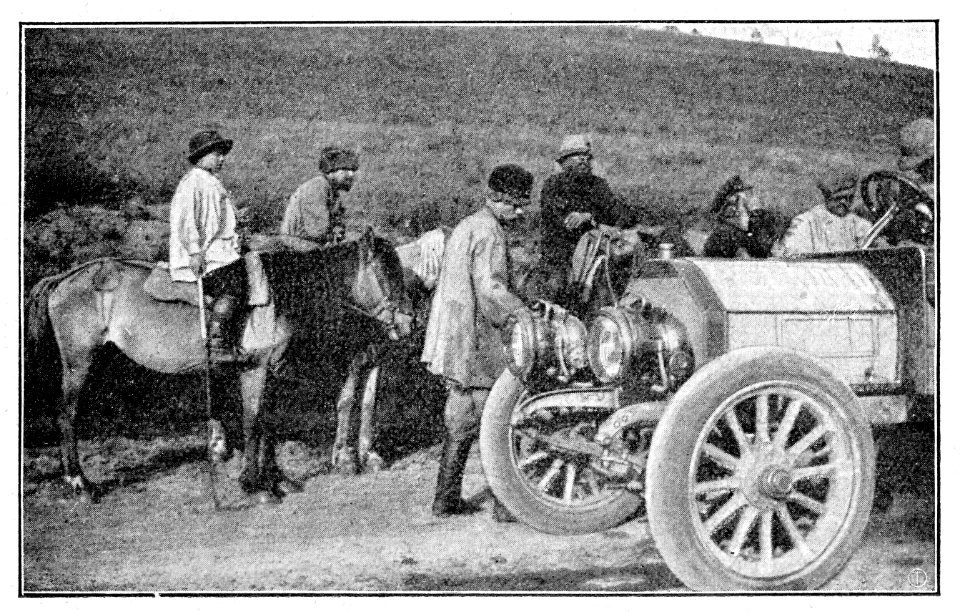 Barzini - La metà del mondo vista da un'automobile, Milano, Hoepli, 1908 (page 571 crop)