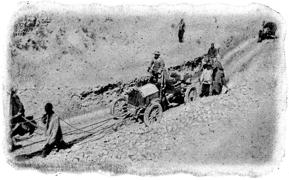 Barzini - La metà del mondo vista da un'automobile, Milano, Hoepli, 1908 (page 67 crop)
