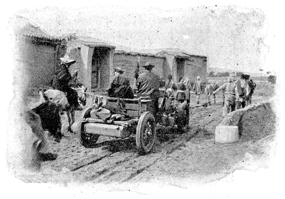Barzini - La metà del mondo vista da un'automobile, Milano, Hoepli, 1908 (page 58 crop)