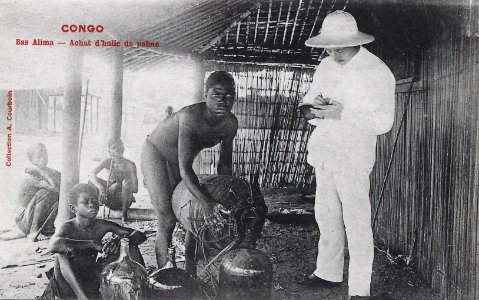 Bas Alima-Achat d'huile de palme-Congo photo