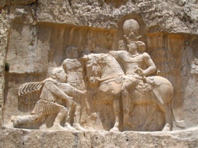 Bas relief nagsh-e-rostam al photo