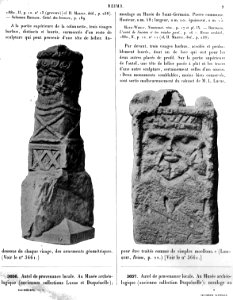 Bas-reliefs statues bustes de la Gaule 76302