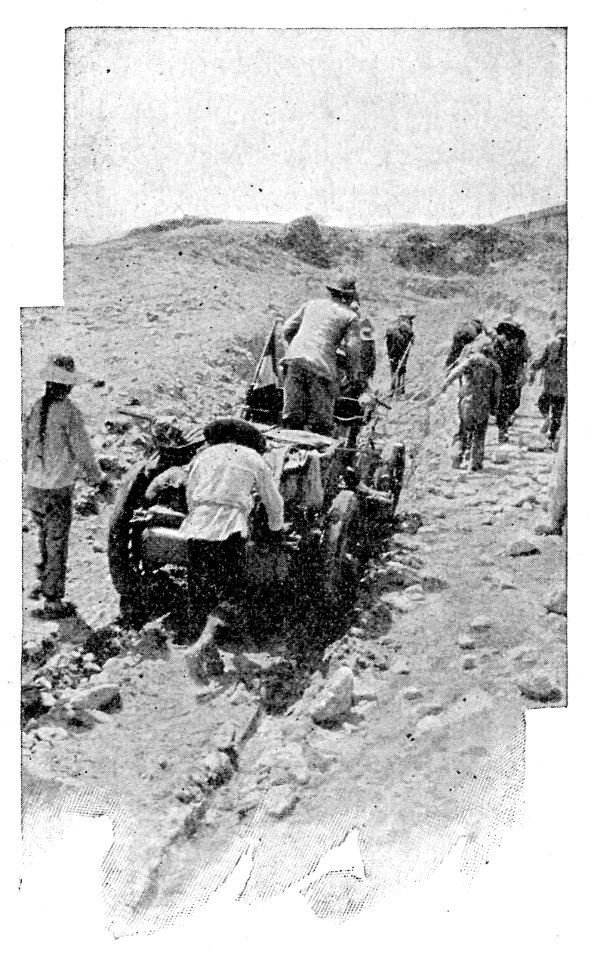 Barzini - La metà del mondo vista da un'automobile, Milano, Hoepli, 1908 (page 75 crop)