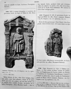 Bas-reliefs statues bustes de la Gaule 80681