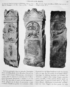 Bas-reliefs statues bustes de la Gaule 80682