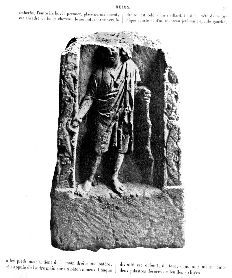Bas-reliefs statues bustes de la Gaule 86314